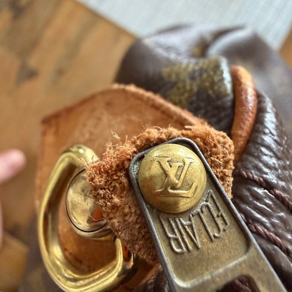 Louis Vuitton Brown Monogram Bag with Multicolor Rainbow Accents - Picture 6 of 7